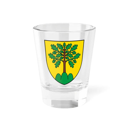 CHE Monthey COA (Switzerland) (Coat of Arms) Shot Glass 1.5oz 1.5oz - Go Mug Yourself