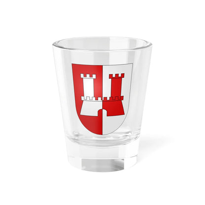 CHE Morbio Inferiore COA (Switzerland) (Coat of Arms) Shot Glass 1.5oz 1.5oz - Go Mug Yourself