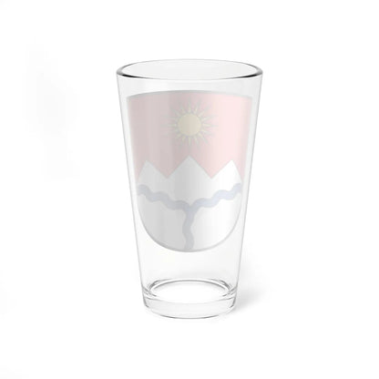 CHE Muntogna da Schons COA (Switzerland) (Coat of Arms) Pint Glass 16oz - Go Mug Yourself
