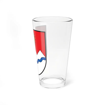 CHE Muntogna da Schons COA (Switzerland) (Coat of Arms) Pint Glass 16oz - Go Mug Yourself