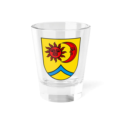 CHE Nebikon COA (Switzerland) (Coat of Arms) Shot Glass 1.5oz 1.5oz - Go Mug Yourself