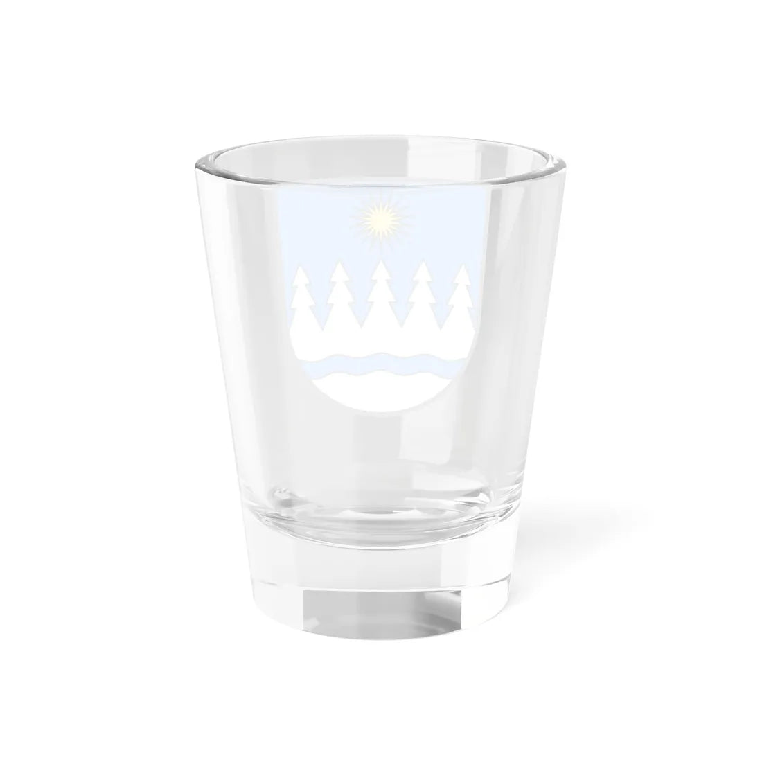 CHE Neckertal COA (Switzerland) (Coat of Arms) Shot Glass 1.5oz - Go Mug Yourself