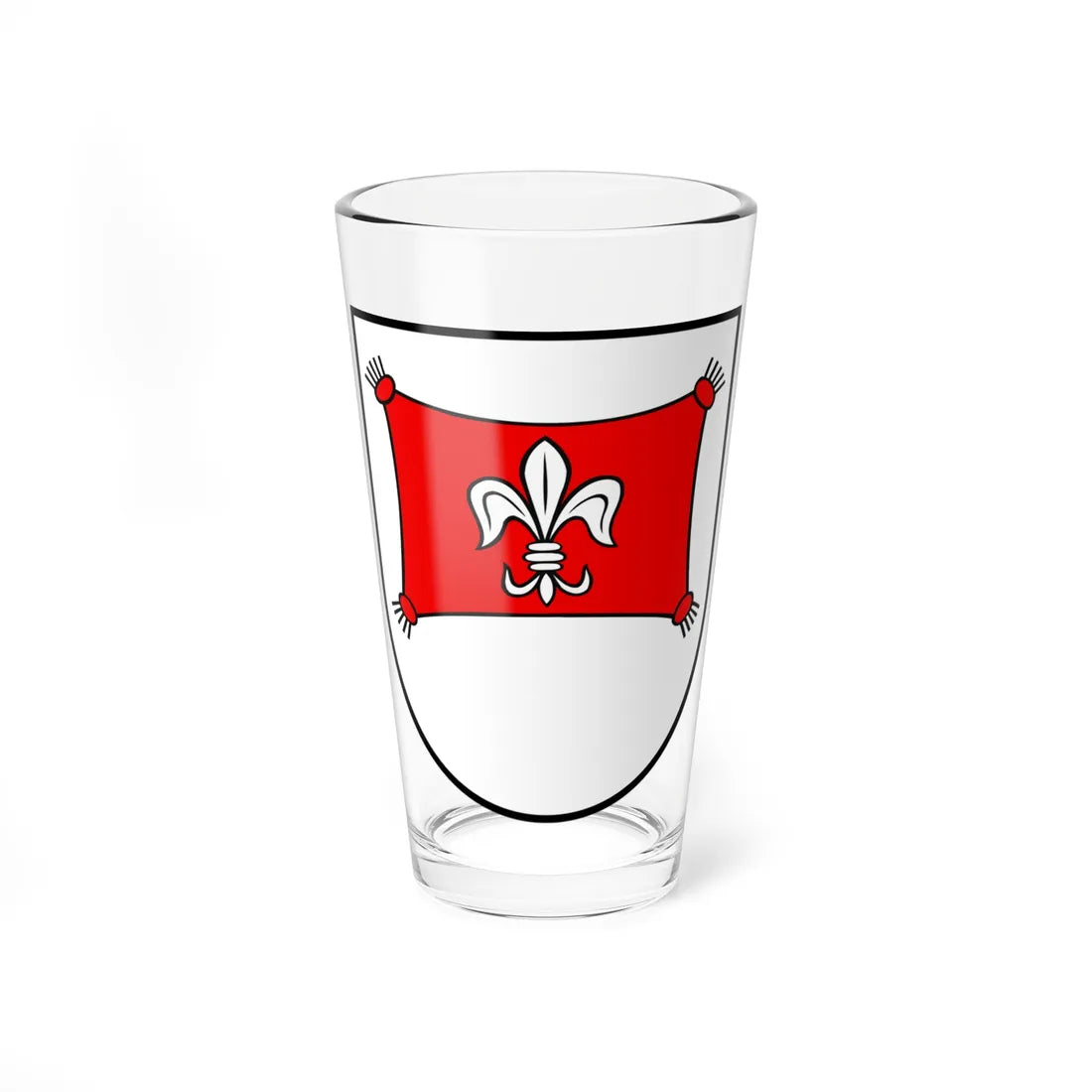 CHE Neuenkirch COA (Switzerland) (Coat of Arms) Pint Glass 16oz - Go Mug Yourself