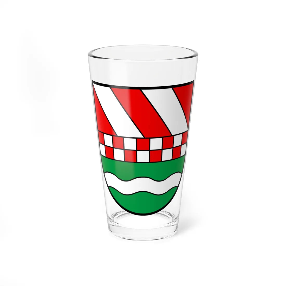 CHE Niederwil AG COA (Switzerland) (Coat of Arms) Pint Glass 16oz 16oz - Go Mug Yourself