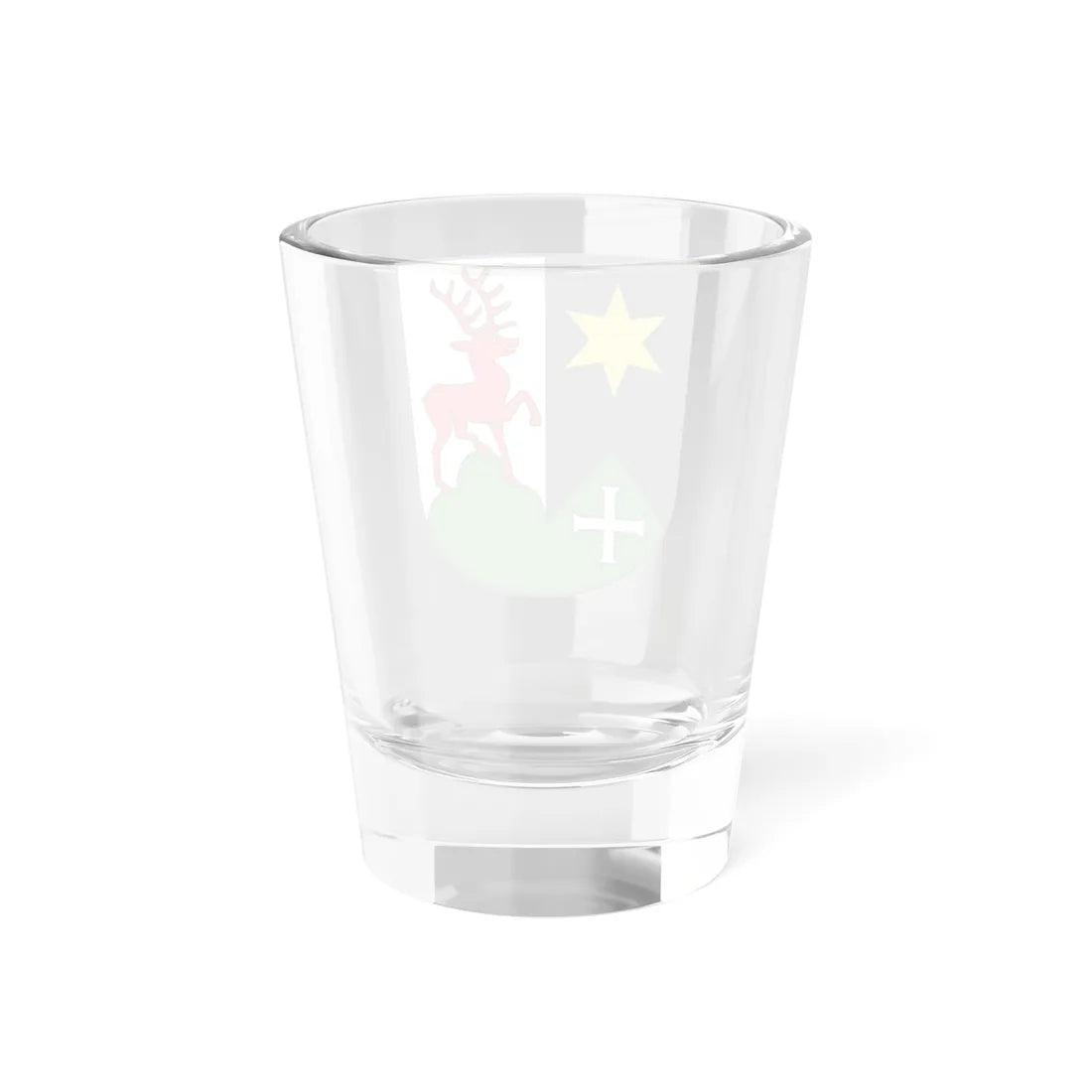 CHE Oberegg COA (Switzerland) (Coat of Arms) Shot Glass 1.5oz - Go Mug Yourself