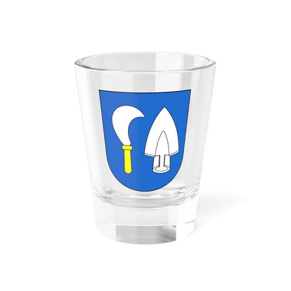 CHE Oberengstringen COA (Switzerland) (Coat of Arms) Shot Glass 1.5oz 1.5oz - Go Mug Yourself