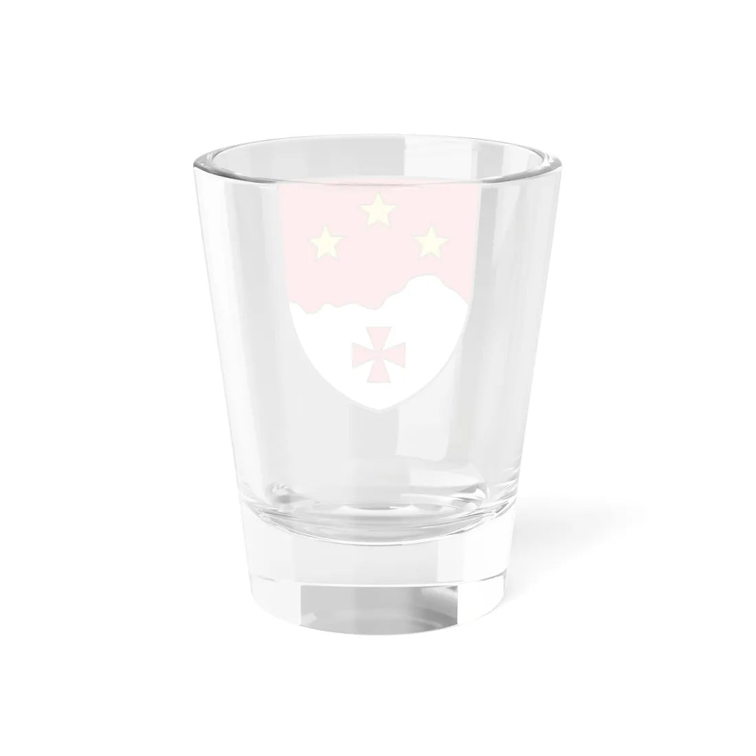 CHE Obergoms COA (Switzerland) (Coat of Arms) Shot Glass 1.5oz - Go Mug Yourself