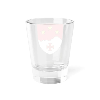CHE Obergoms COA (Switzerland) (Coat of Arms) Shot Glass 1.5oz - Go Mug Yourself