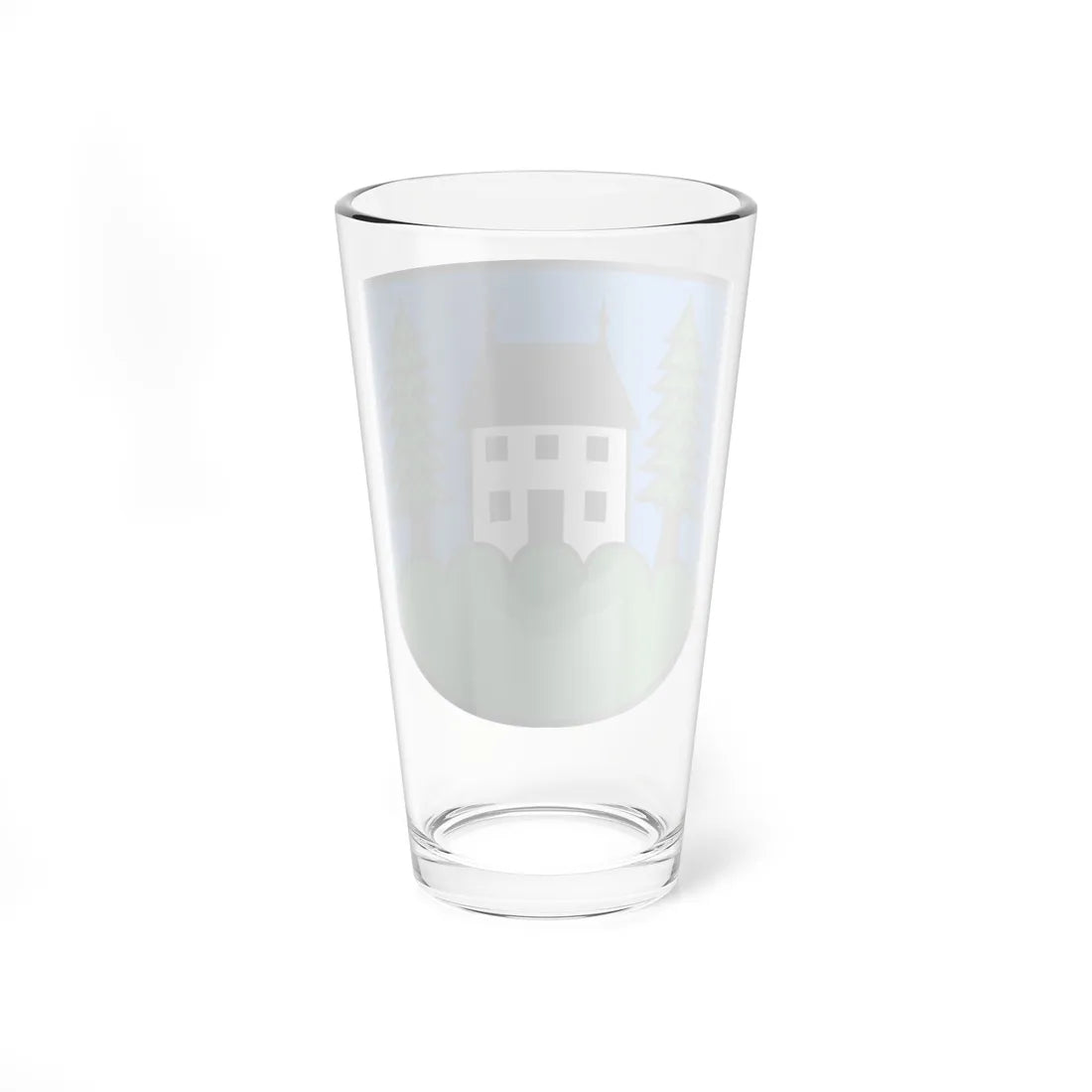 CHE Oberhof COA (Switzerland) (Coat of Arms) Pint Glass 16oz - Go Mug Yourself