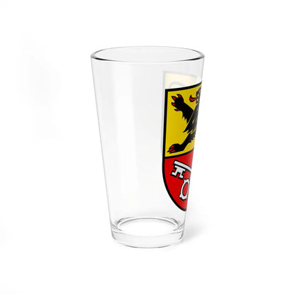 CHE Oberlunkhofen COA (Switzerland) (Coat of Arms) Pint Glass 16oz - Go Mug Yourself