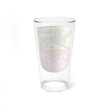 CHE Oberlunkhofen COA (Switzerland) (Coat of Arms) Pint Glass 16oz - Go Mug Yourself