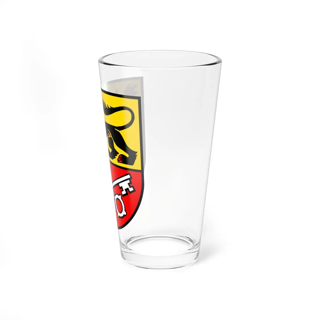 CHE Oberlunkhofen COA (Switzerland) (Coat of Arms) Pint Glass 16oz - Go Mug Yourself