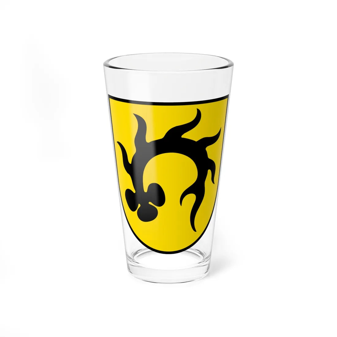 CHE Oberrüti COA (Switzerland) (Coat of Arms) Pint Glass 16oz - Go Mug Yourself