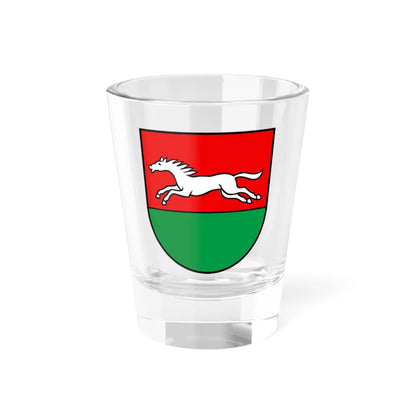 CHE Oekingen COA (Switzerland) (Coat of Arms) Shot Glass 1.5oz 1.5oz - Go Mug Yourself