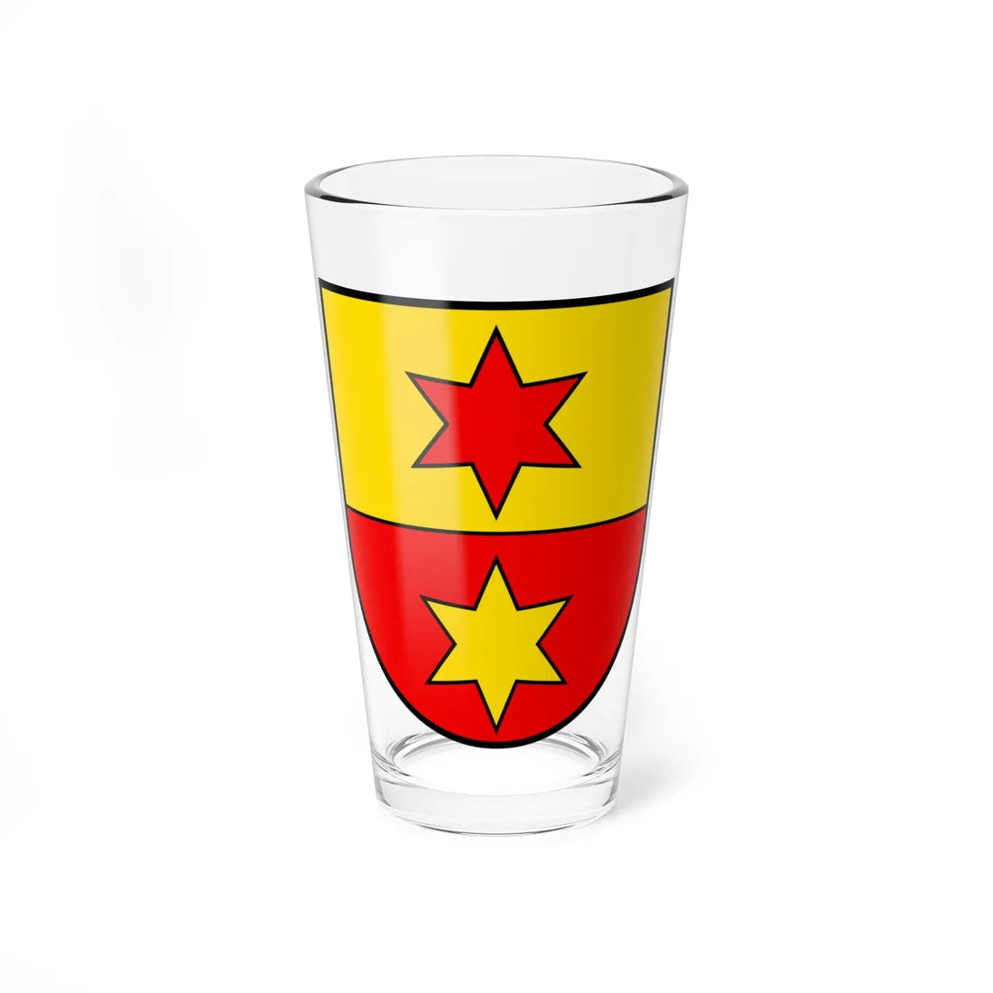 CHE Ohmstal COA (Switzerland) (Coat of Arms) Pint Glass 16oz 16oz - Go Mug Yourself