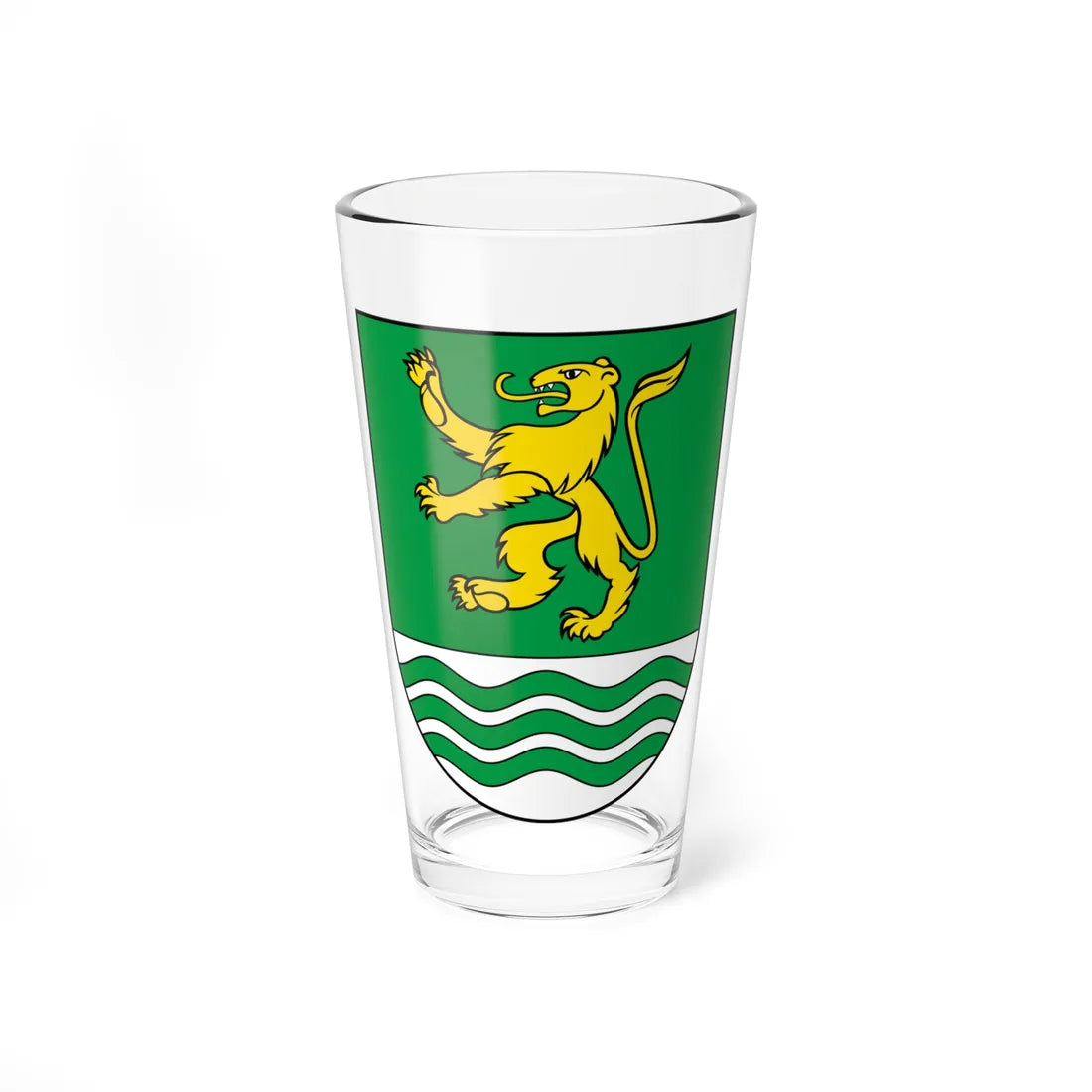 CHE Paradiso COA (Switzerland) (Coat of Arms) Pint Glass 16oz 16oz - Go Mug Yourself
