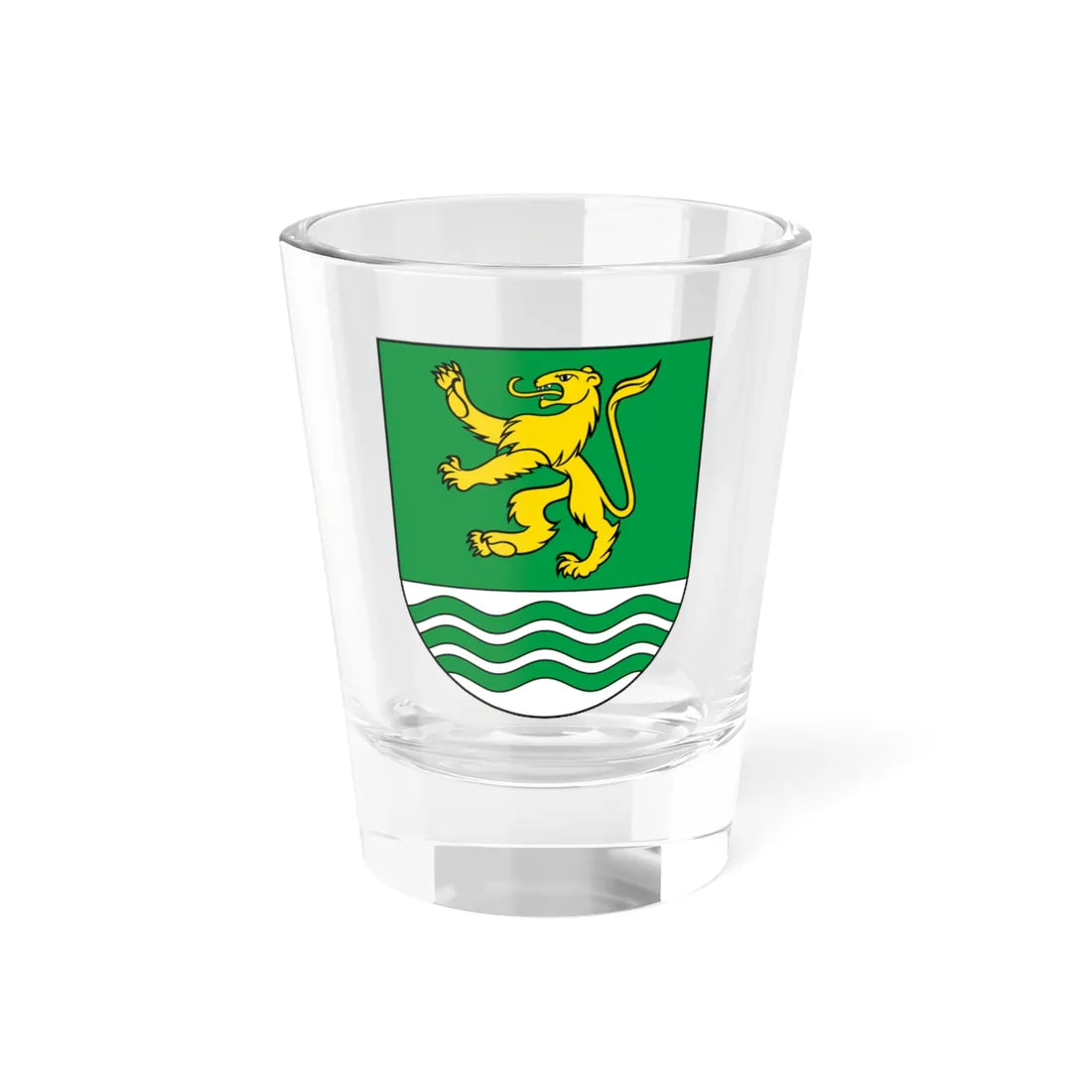 CHE Paradiso COA (Switzerland) (Coat of Arms) Shot Glass 1.5oz 1.5oz - Go Mug Yourself