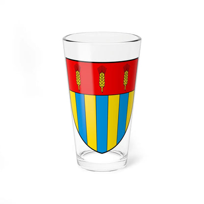 CHE Perly-Certoux COA (Switzerland) (Coat of Arms) Pint Glass 16oz 16oz - Go Mug Yourself