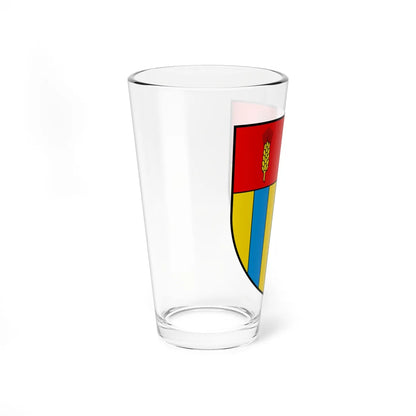 CHE Perly-Certoux COA (Switzerland) (Coat of Arms) Pint Glass 16oz - Go Mug Yourself