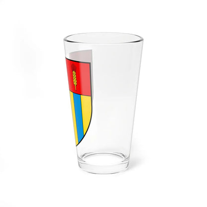 CHE Perly-Certoux COA (Switzerland) (Coat of Arms) Pint Glass 16oz - Go Mug Yourself