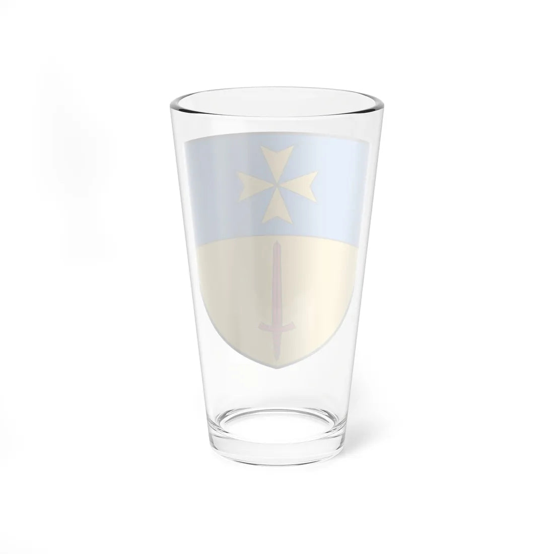 CHE Plan-les-Ouates COA (Switzerland) (Coat of Arms) Pint Glass 16oz - Go Mug Yourself
