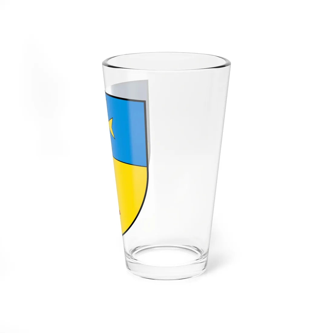 CHE Plan-les-Ouates COA (Switzerland) (Coat of Arms) Pint Glass 16oz - Go Mug Yourself