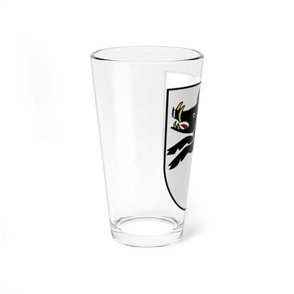 CHE Porrentruy COA (Switzerland) (Coat of Arms) Pint Glass 16oz - Go Mug Yourself