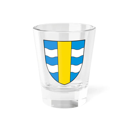 CHE Puplinge COA (Switzerland) (Coat of Arms) Shot Glass 1.5oz 1.5oz - Go Mug Yourself