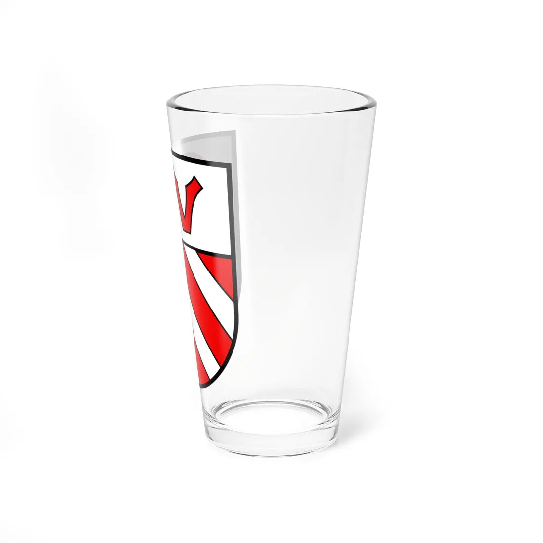 CHE Quinto COA (Switzerland) (Coat of Arms) Pint Glass 16oz - Go Mug Yourself