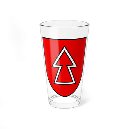 CHE Raperswilen COA (Switzerland) (Coat of Arms) Pint Glass 16oz 16oz - Go Mug Yourself
