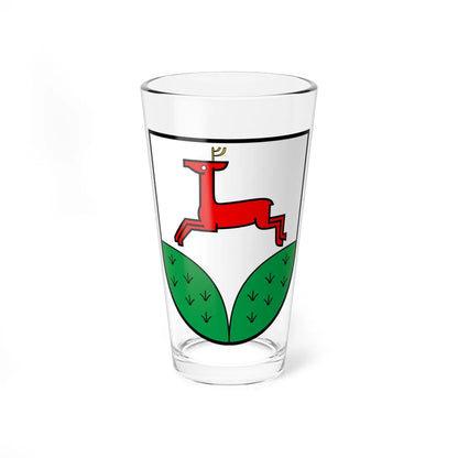 CHE Rehetobel COA (Switzerland) (Coat of Arms) Pint Glass 16oz 16oz - Go Mug Yourself
