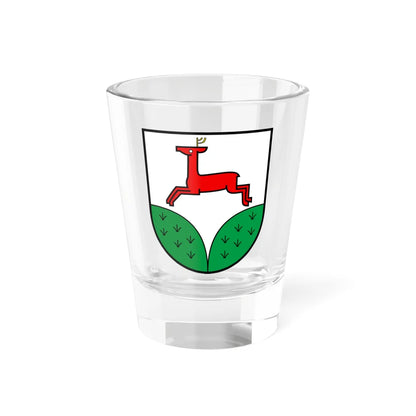 CHE Rehetobel COA (Switzerland) (Coat of Arms) Shot Glass 1.5oz 1.5oz - Go Mug Yourself
