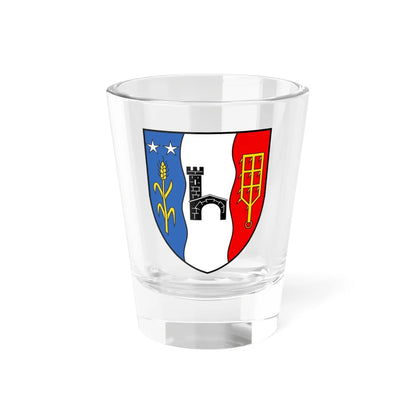 CHE Riddes COA (Switzerland) (Coat of Arms) Shot Glass 1.5oz 1.5oz - Go Mug Yourself