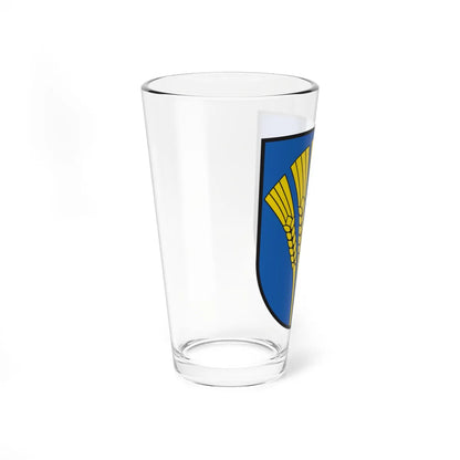 CHE S-chanf COA (Switzerland) (Coat of Arms) Pint Glass 16oz - Go Mug Yourself