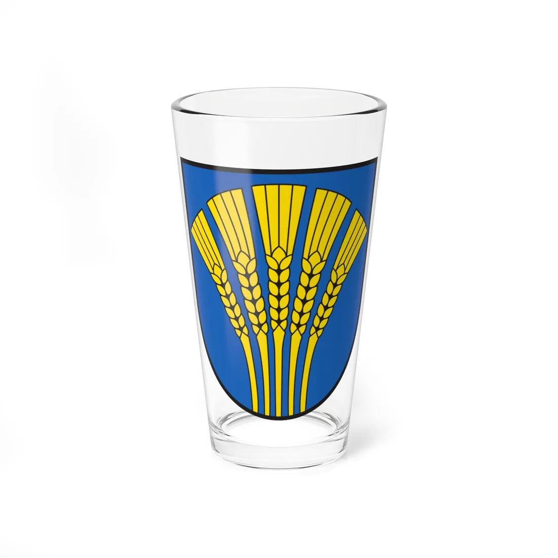 CHE S-chanf COA (Switzerland) (Coat of Arms) Pint Glass 16oz - Go Mug Yourself