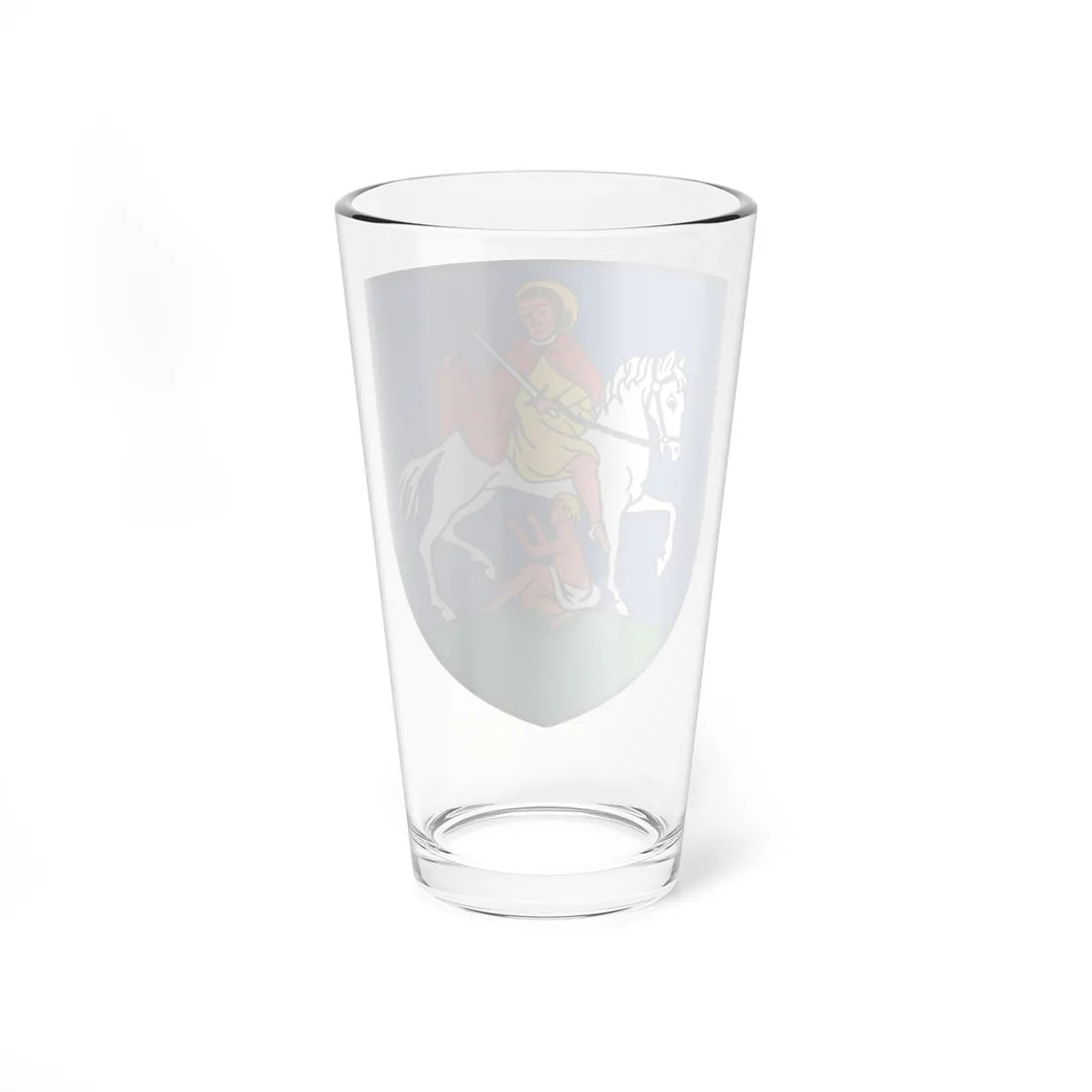 CHE Saint-Martin COA (Switzerland) (Coat of Arms) Pint Glass 16oz - Go Mug Yourself