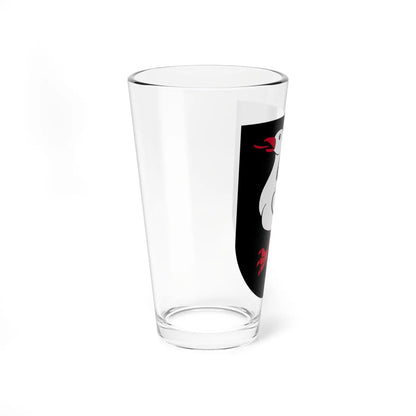 CHE Sargans COA (Switzerland) (Coat of Arms) Pint Glass 16oz - Go Mug Yourself