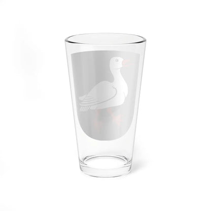 CHE Sargans COA (Switzerland) (Coat of Arms) Pint Glass 16oz - Go Mug Yourself