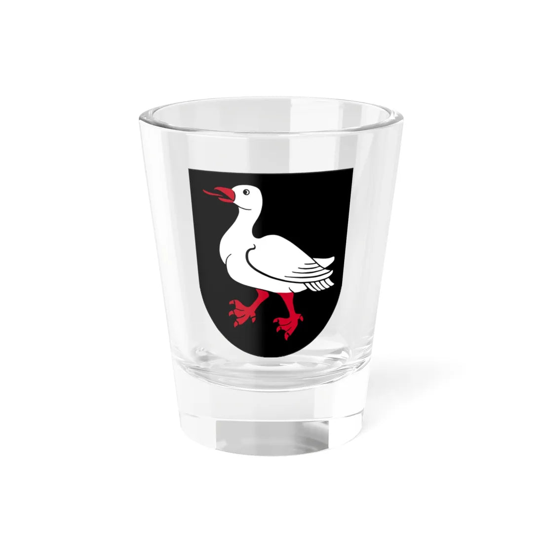 CHE Sargans COA (Switzerland) (Coat of Arms) Shot Glass 1.5oz 1.5oz - Go Mug Yourself