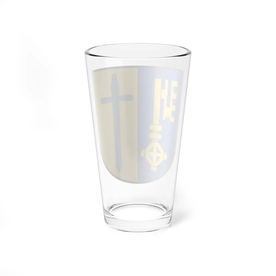 CHE Schluein COA (Switzerland) (Coat of Arms) Pint Glass 16oz - Go Mug Yourself