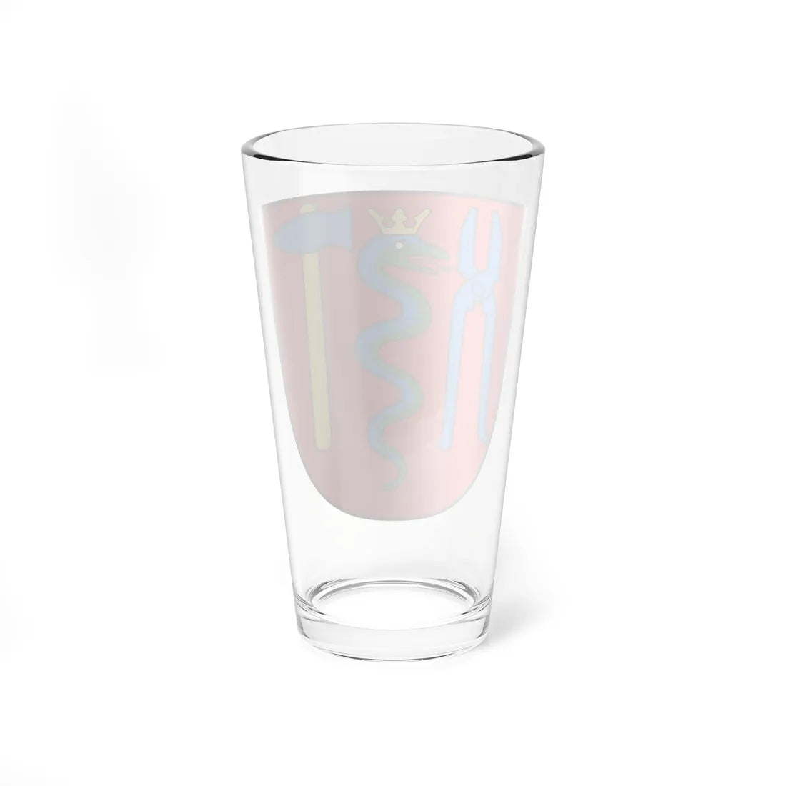 CHE Schmitten FR COA (Switzerland) (Coat of Arms) Pint Glass 16oz - Go Mug Yourself