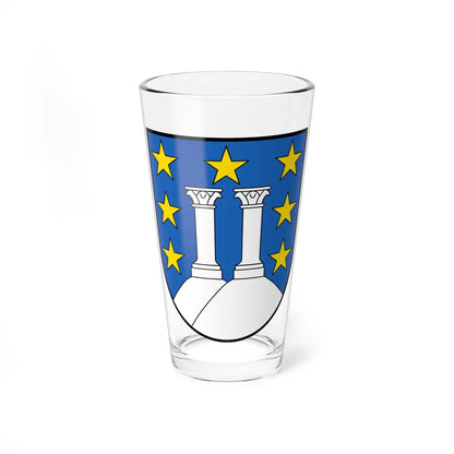 CHE Semsales COA (Switzerland) (Coat of Arms) Pint Glass 16oz 16oz - Go Mug Yourself