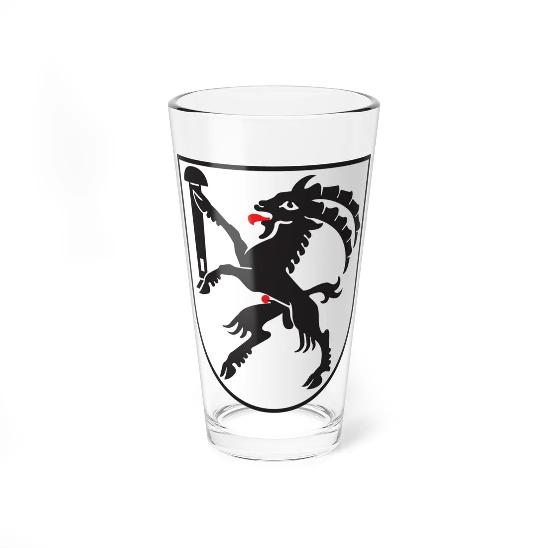 CHE Sils im Domleschg COA (Switzerland) (Coat of Arms) Pint Glass 16oz 16oz - Go Mug Yourself