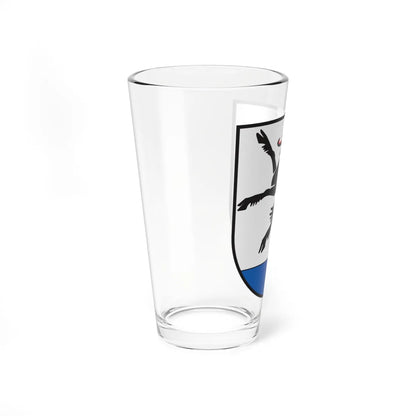 CHE Silvaplana COA (Switzerland) (Coat of Arms) Pint Glass 16oz - Go Mug Yourself