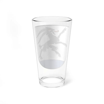 CHE Silvaplana COA (Switzerland) (Coat of Arms) Pint Glass 16oz - Go Mug Yourself