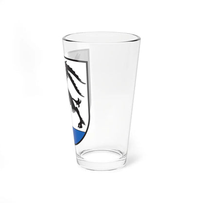 CHE Silvaplana COA (Switzerland) (Coat of Arms) Pint Glass 16oz - Go Mug Yourself