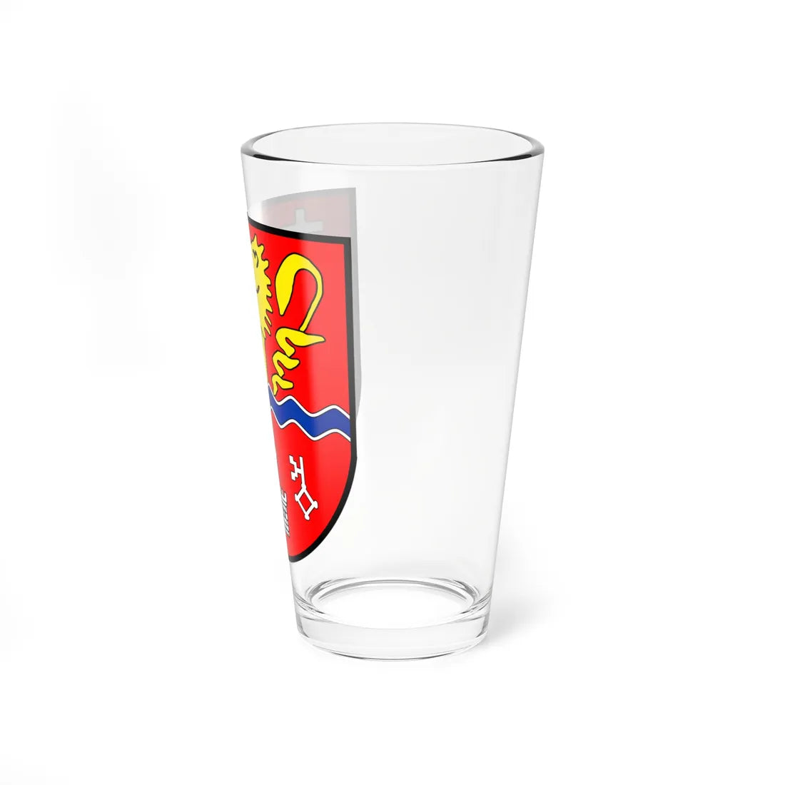 CHE Siviriez COA (Switzerland) (Coat of Arms) Pint Glass 16oz - Go Mug Yourself