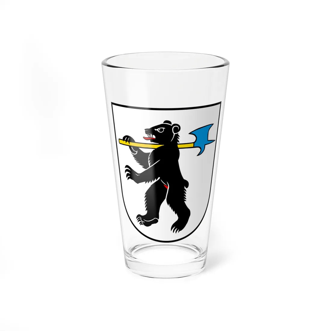 CHE Speicher COA (Switzerland) (Coat of Arms) Pint Glass 16oz 16oz - Go Mug Yourself