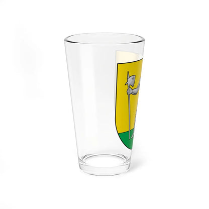 CHE Spiringen COA (Switzerland) (Coat of Arms) Pint Glass 16oz - Go Mug Yourself