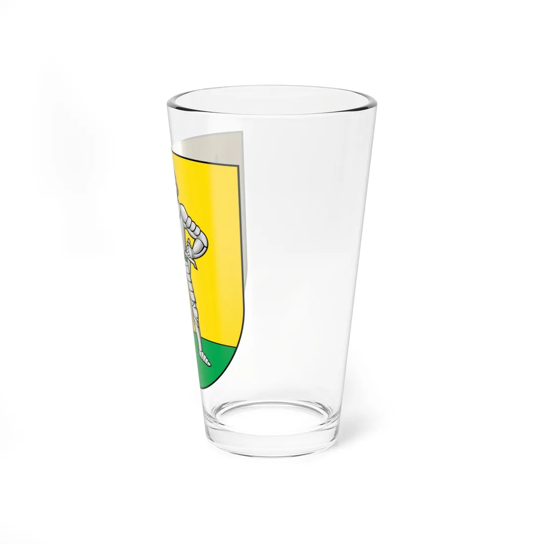 CHE Spiringen COA (Switzerland) (Coat of Arms) Pint Glass 16oz - Go Mug Yourself